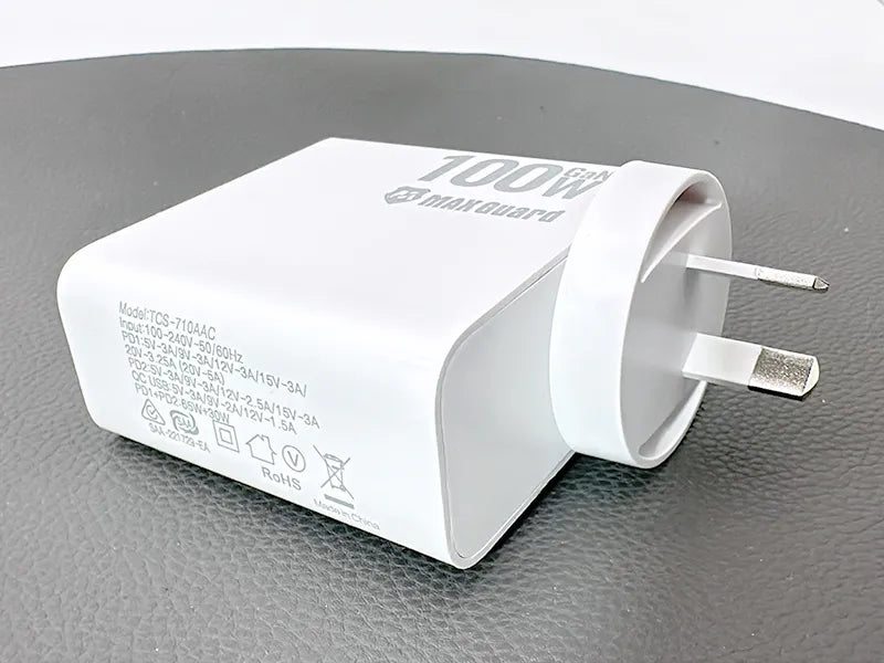 Maxguard TS710AAC PD 100W wall charger