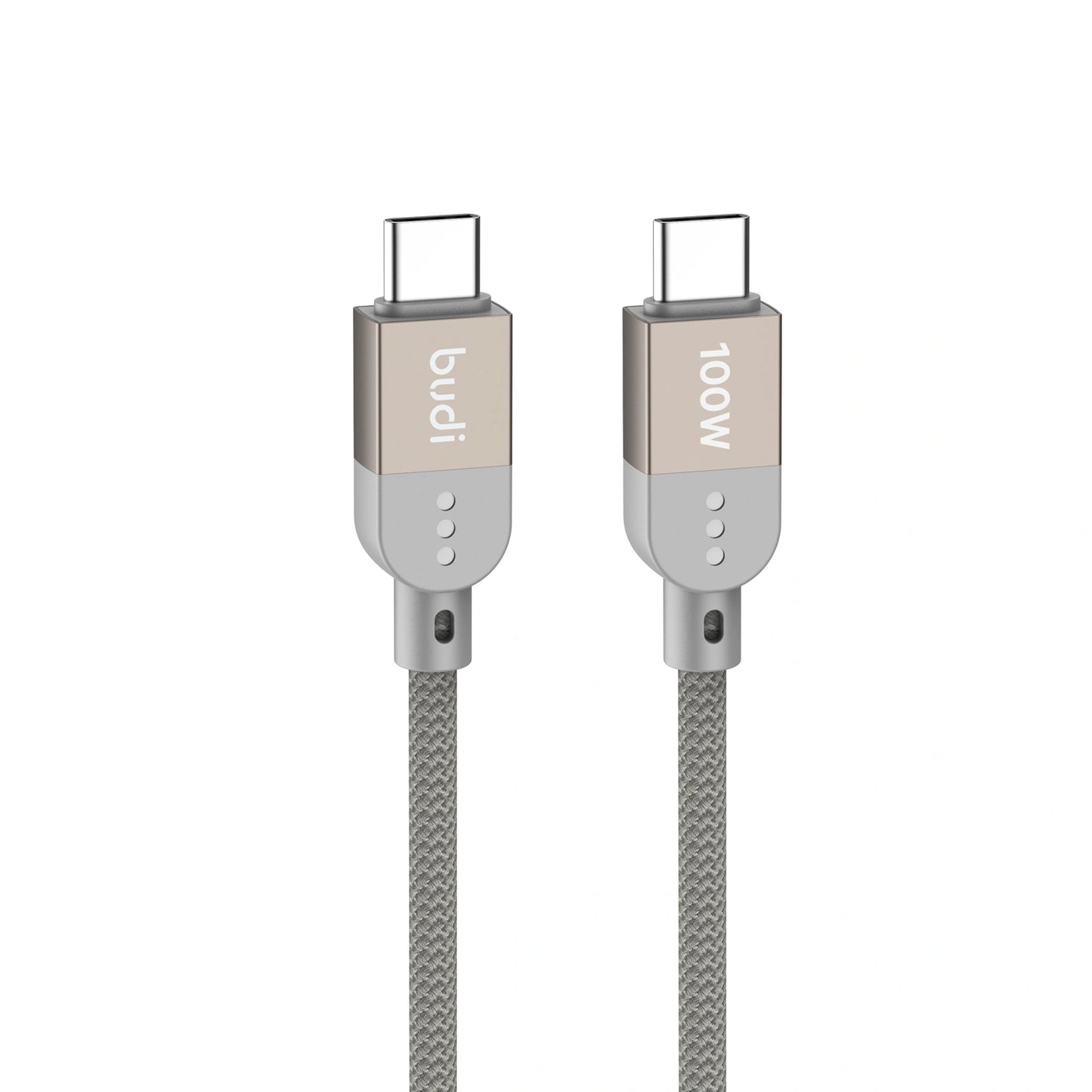 Budi DC268TT10G 1M 100W Type-C to C Magnetic Cable