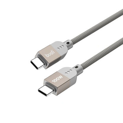Budi DC268TT10G 1M 100W Type-C to C Magnetic Cable