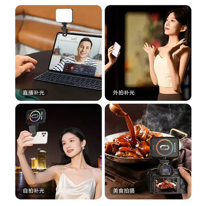 W80RGB MagFit Magnet Fill-in Selfie Light