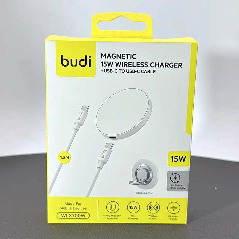 Budi WL3700W 15W MagFit Wireless Charger