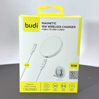 Budi WL3700W 15W MagFit Wireless Charger