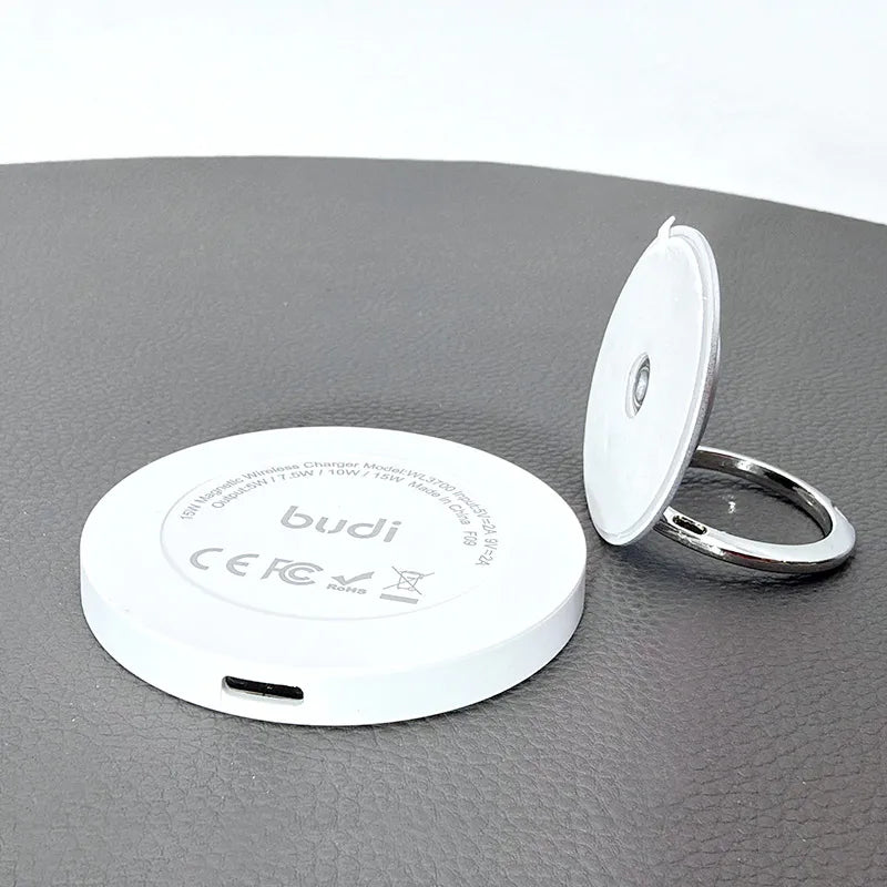 Budi WL3700W 15W MagFit Wireless Charger