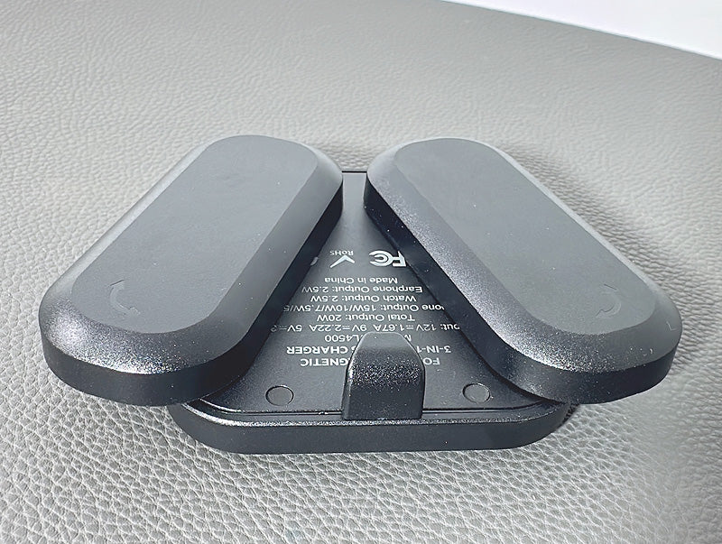 Budi WL4500B 3 in 1 MagFit Foldable Wireless Charger