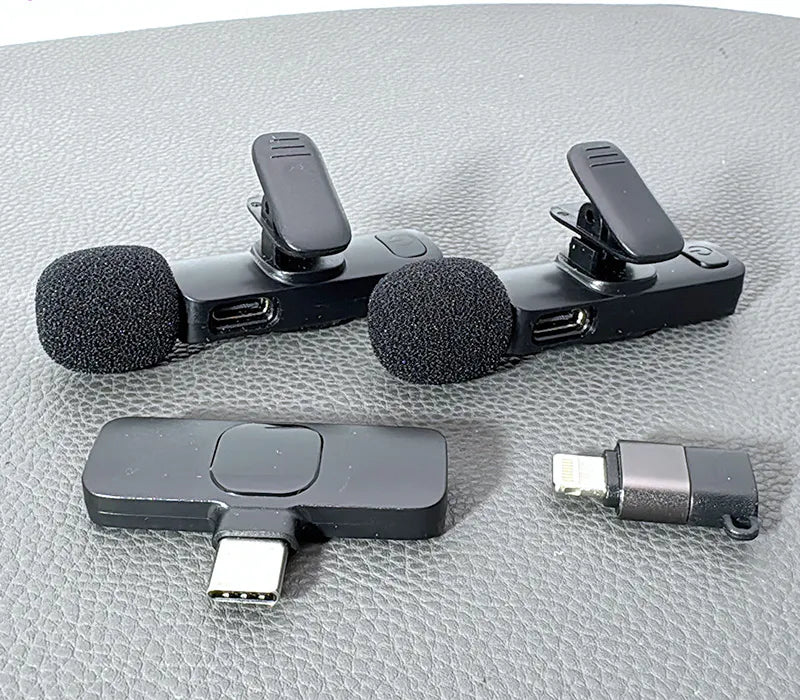 Lavalier bluetooth microphone  K9 (for Type-C & Lightning)