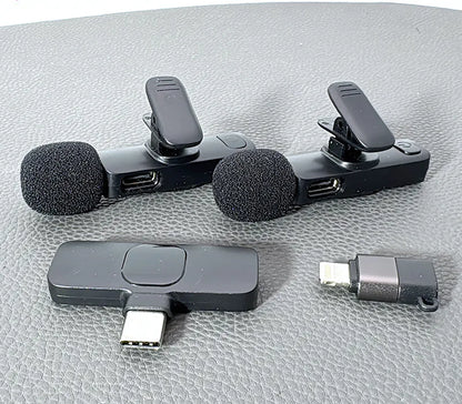 Lavalier bluetooth microphone  K9 (for Type-C & Lightning)