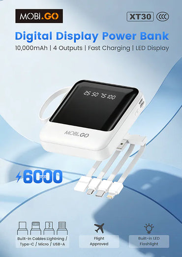 Mobigo XT30 6000 mah Power Bank