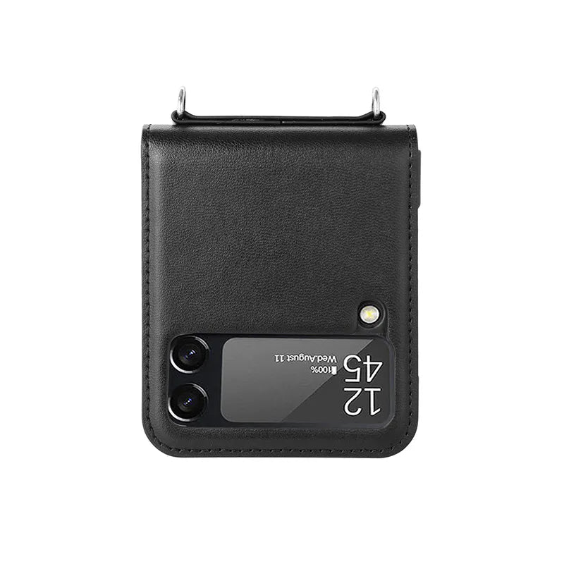 Samsung Z Flip7 Hanman Wallet case with strap