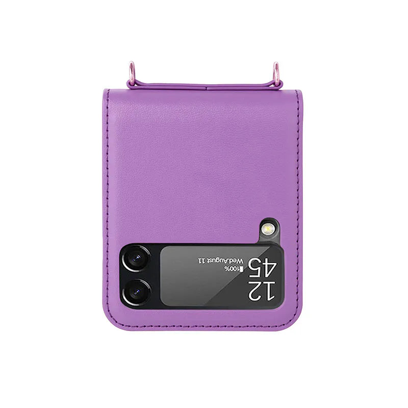 Samsung Z Flip7 Hanman Wallet case with strap