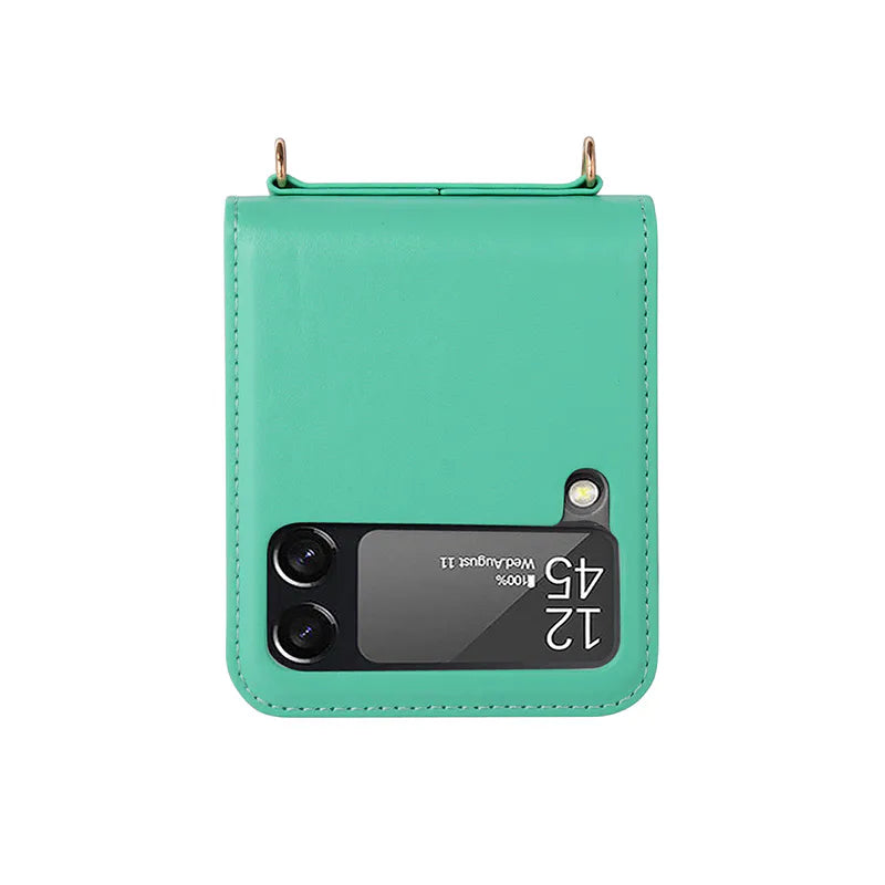 Samsung Z Flip7 Hanman Wallet case with strap