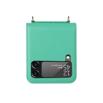 Samsung Z Flip7 Hanman Wallet case with strap