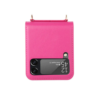 Samsung Z Flip7 Hanman Wallet case with strap