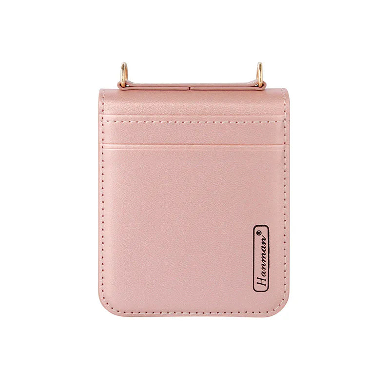 Samsung Z Flip7 Hanman Wallet case with strap