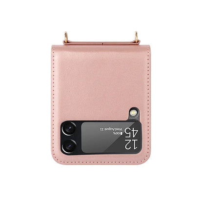 Samsung Z Flip7 Hanman Wallet case with strap