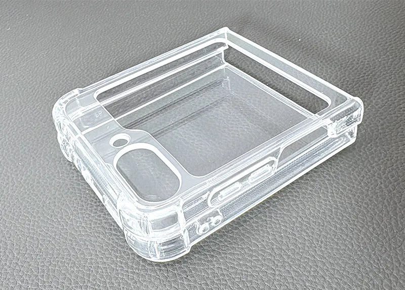 Samsung Z Flip4 Clear Corner TPU PC Case