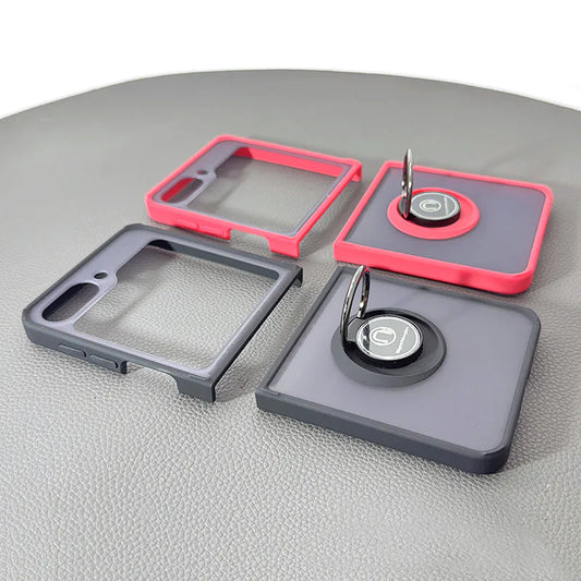 Samsung Z Flip4 Ring TPU PC Case