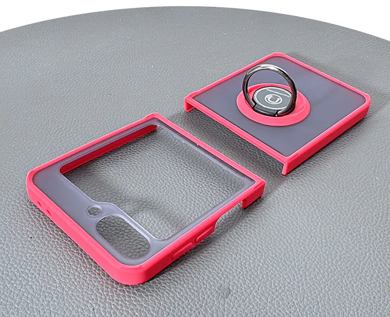Samsung Z Flip3 Ring TPU PC Case