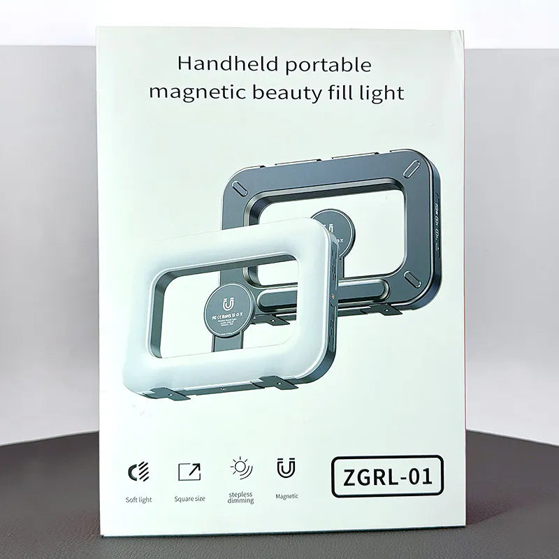 Handheld portable magnetic beauty fill light ZGRL01