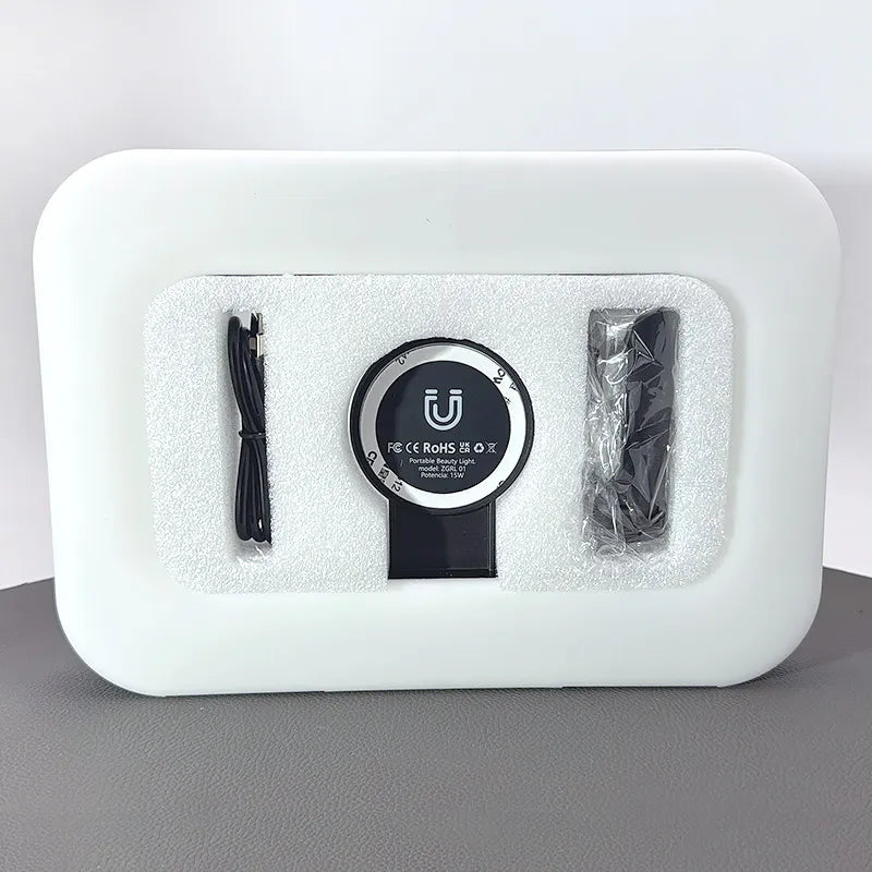 Handheld portable magnetic beauty fill light ZGRL01
