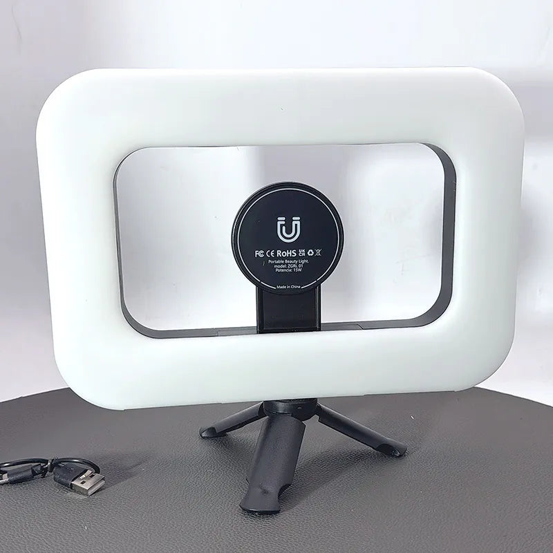 Handheld portable magnetic beauty fill light ZGRL01