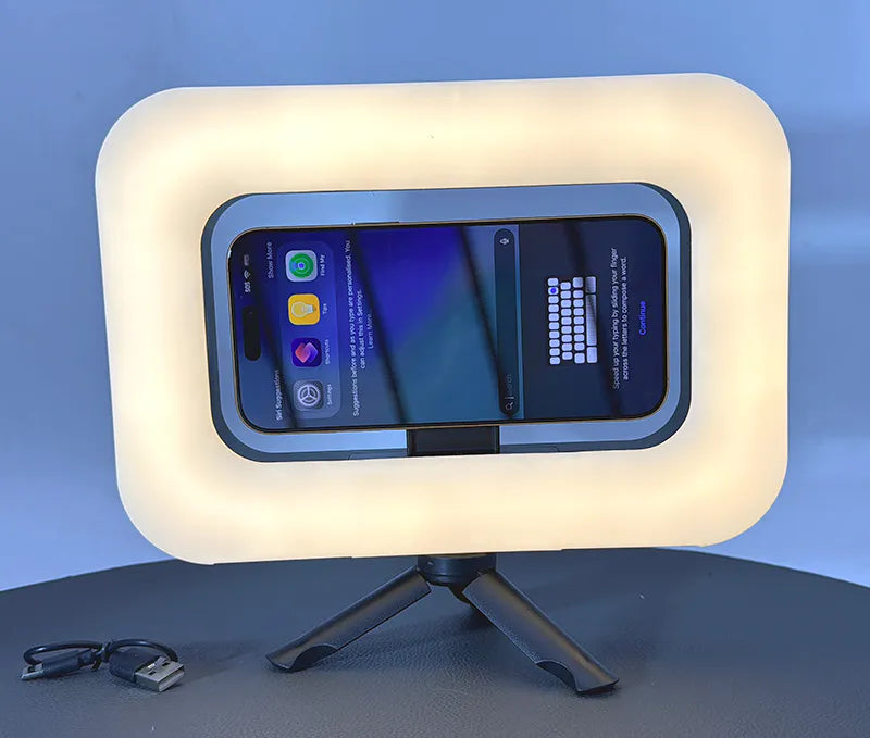 Handheld portable magnetic beauty fill light ZGRL01