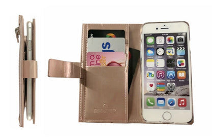 Case for Iphone 13 mini 5.4 molan cano bestie zip diary  (fit 12 mini)