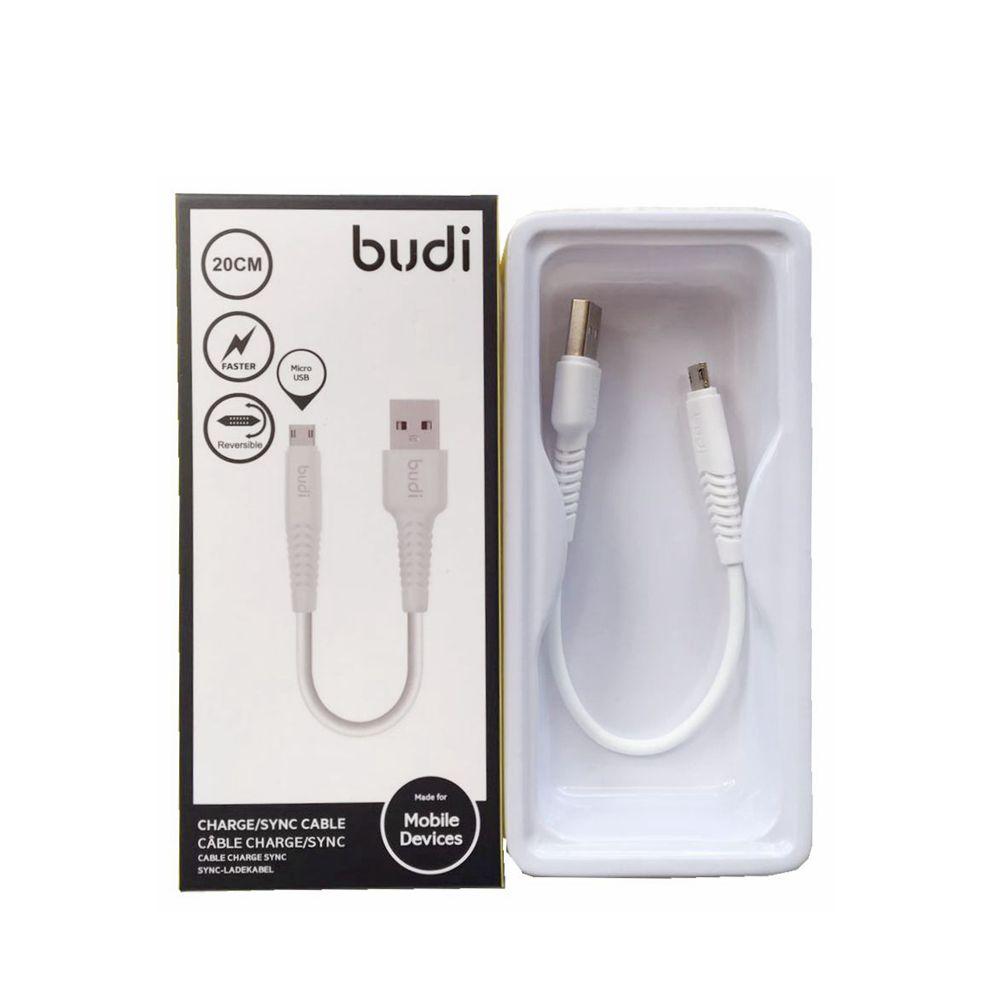 Budi M8J150M20 20cm USB-A to Micro cable