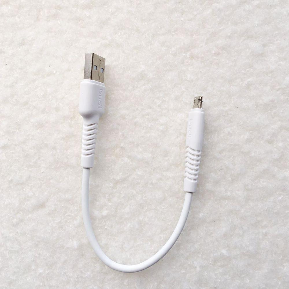 Budi M8J150M20 20cm USB-A to Micro cable
