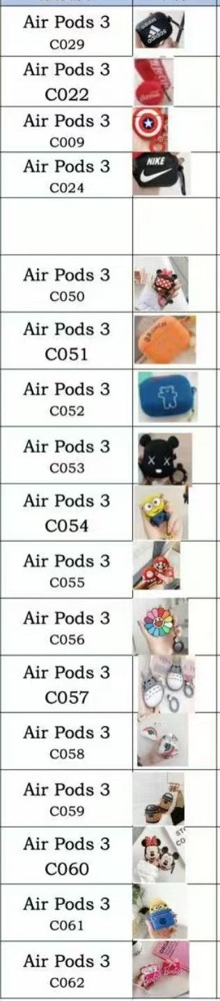 cartoon Case for Airpod 3