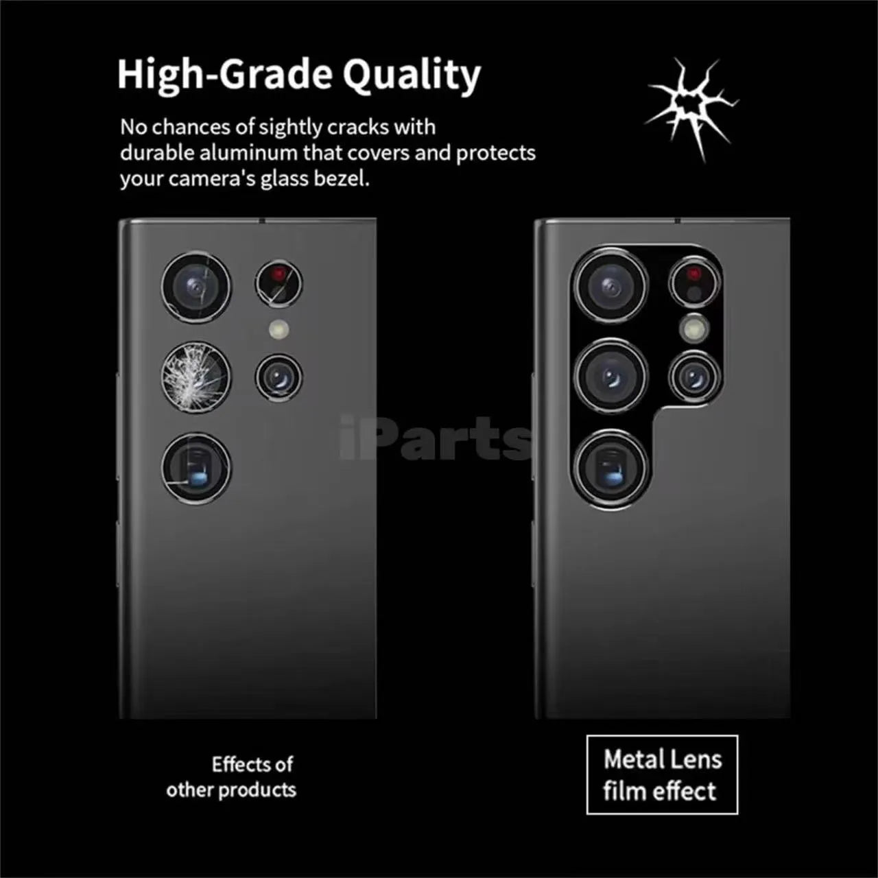 Camera glass screen protector for samsung