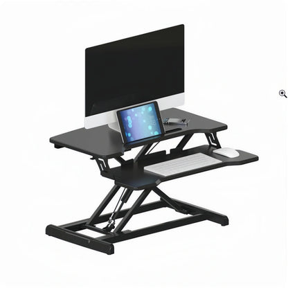 ONLINE Sit Stand Desk Adjustable Riser Ergonomic Work Station 720x400mm GSD66HC-28M