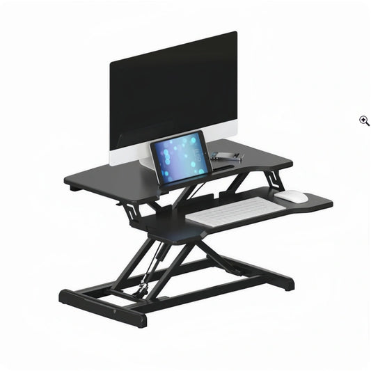 ONLINE Sit Stand Desk Adjustable Riser Ergonomic Work Station 720x400mm GSD66HC-28M