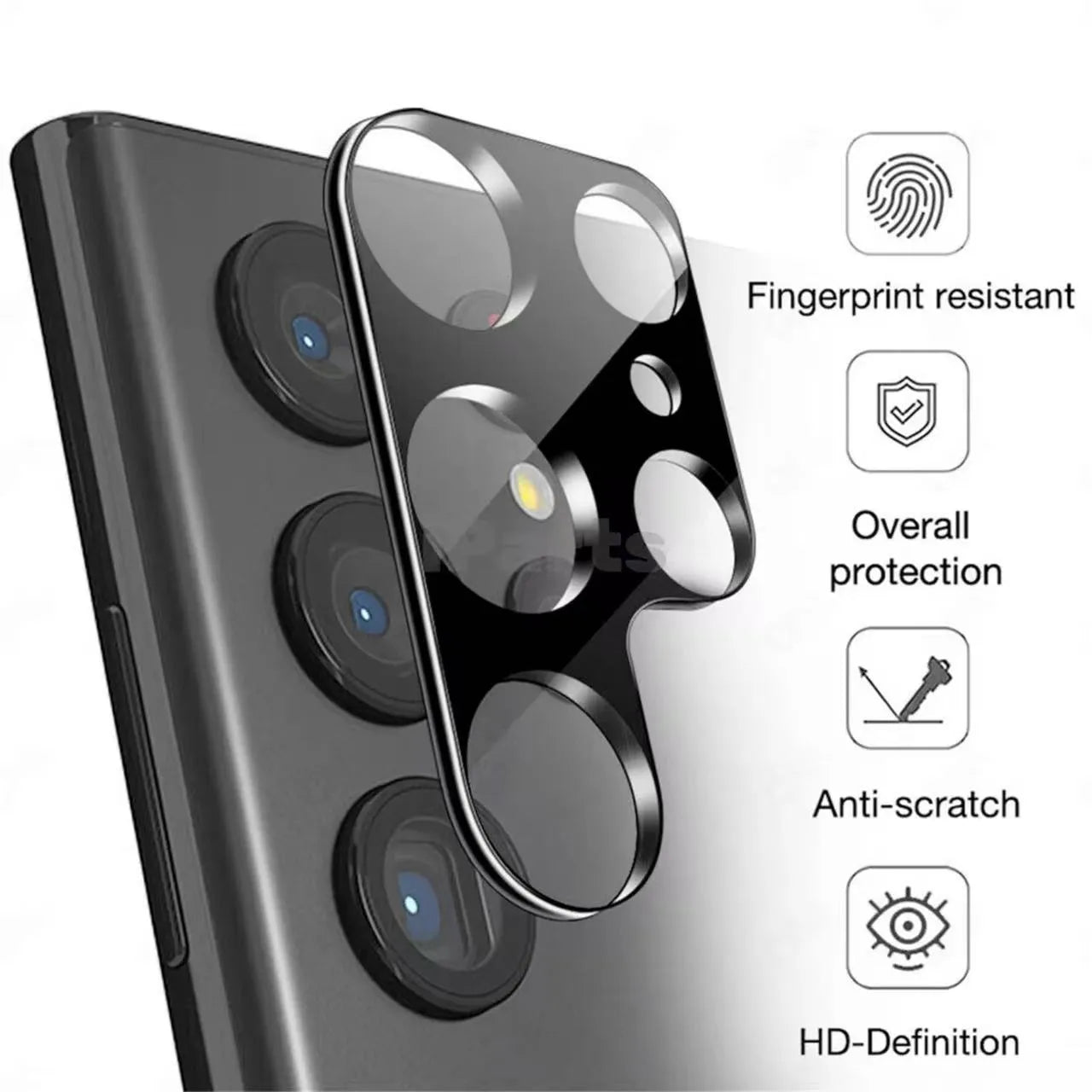 Camera glass screen protector for samsung