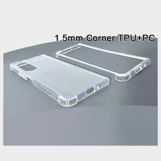 Samsung Z Fold6 Clear Corner TPU PC Case
