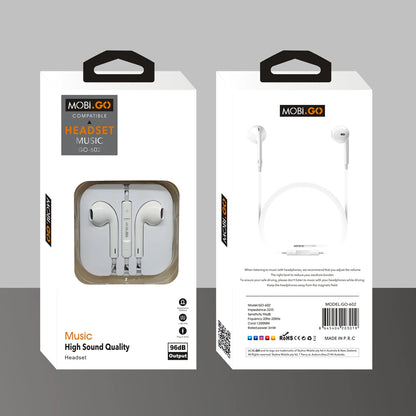 Mobigo GO602 3.5mm Aux headset earphone