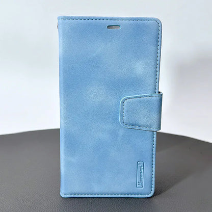 Case for Iphone 15 6.1 Hanman 2 in 1 Detachable Magnetic Wallet