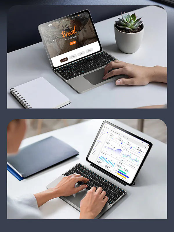 iBOX11 New Concept Folding Keyboard (For all IOS and Android tablets )