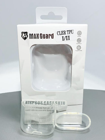 Maxguard 1st/2nd Gen Clear TPU Case for AirPods