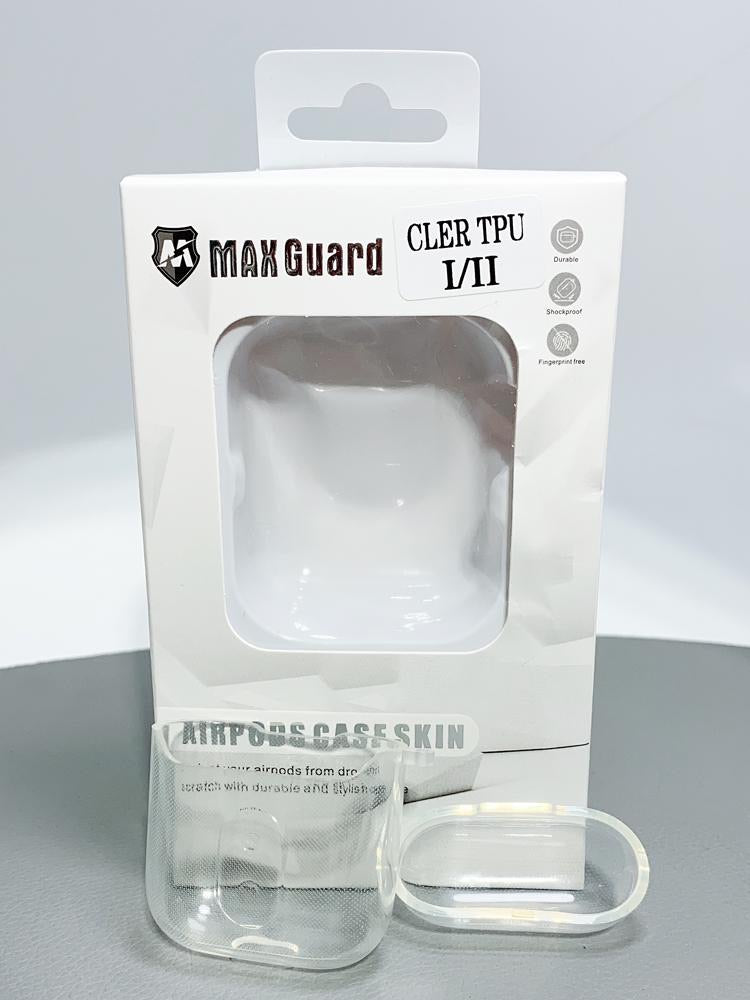 Maxguard 1st/2nd Gen Clear TPU Case for AirPods