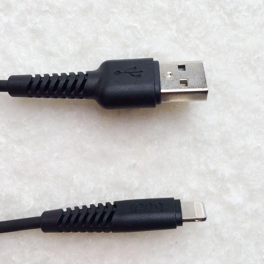 Budi DC150L02 20cm USB-A to Lightning cable