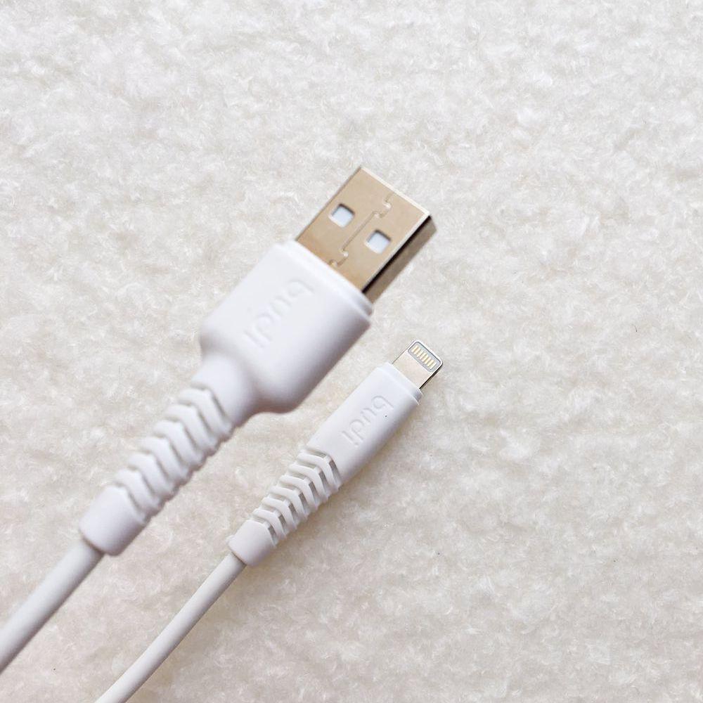Budi DC150L02 20cm USB-A to Lightning cable