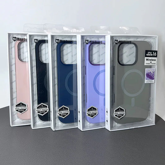 Case for iPhone 17 Pro 6.3 Maxguard Liquid Silicon Magfit