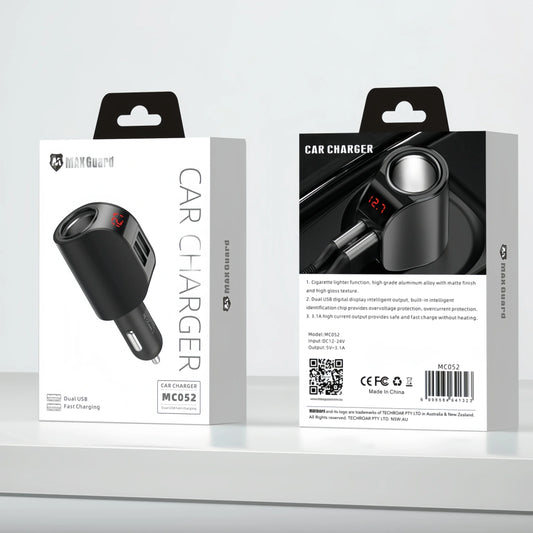 Maxguard MC052 2USB Car Charger