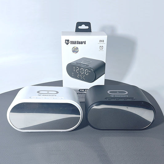 Maxguard MW05 2 in 1 15W Alarm Clock Wireless Charger