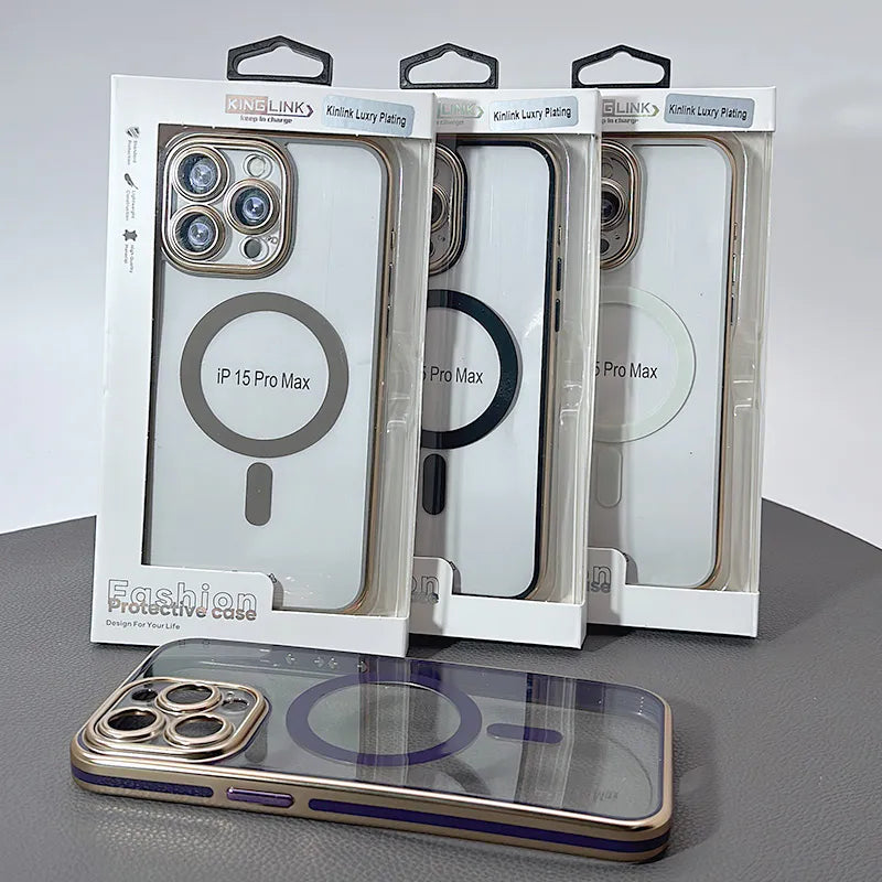Case for Iphone 15 6.1 New Kinglink Luxury Plating