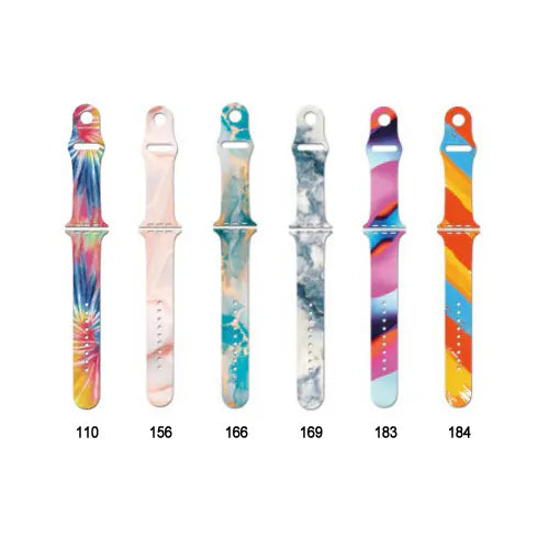 Pattern Print TPU Band For Apple Watch