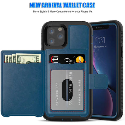 Case for Iphone i7/8+ plus robo  with back pocket (i6+/7+/8+ fit)