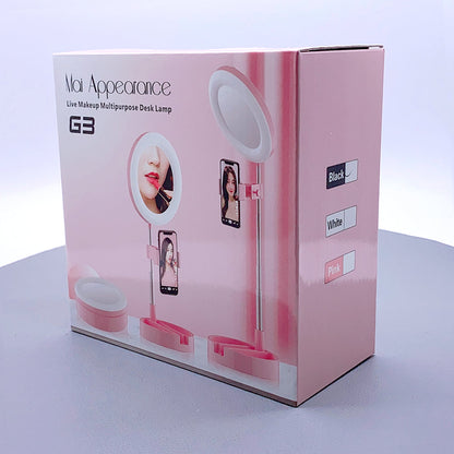 LED Ring Light for Live/Makeup with Stand G3