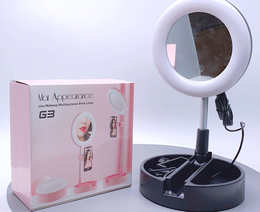 LED Ring Light for Live/Makeup with Stand G3