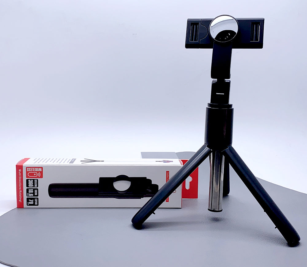 Wireless selfie stick tripod K10
